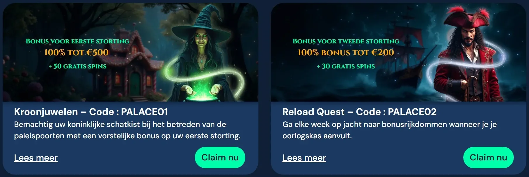 Bonussen en promoties